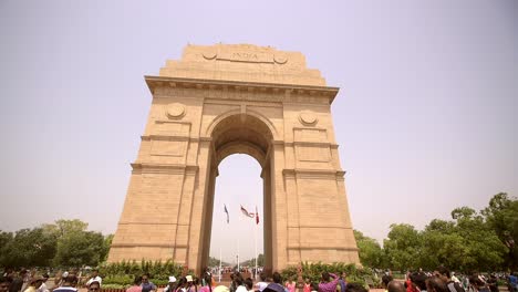 tourist photographing india gate 2