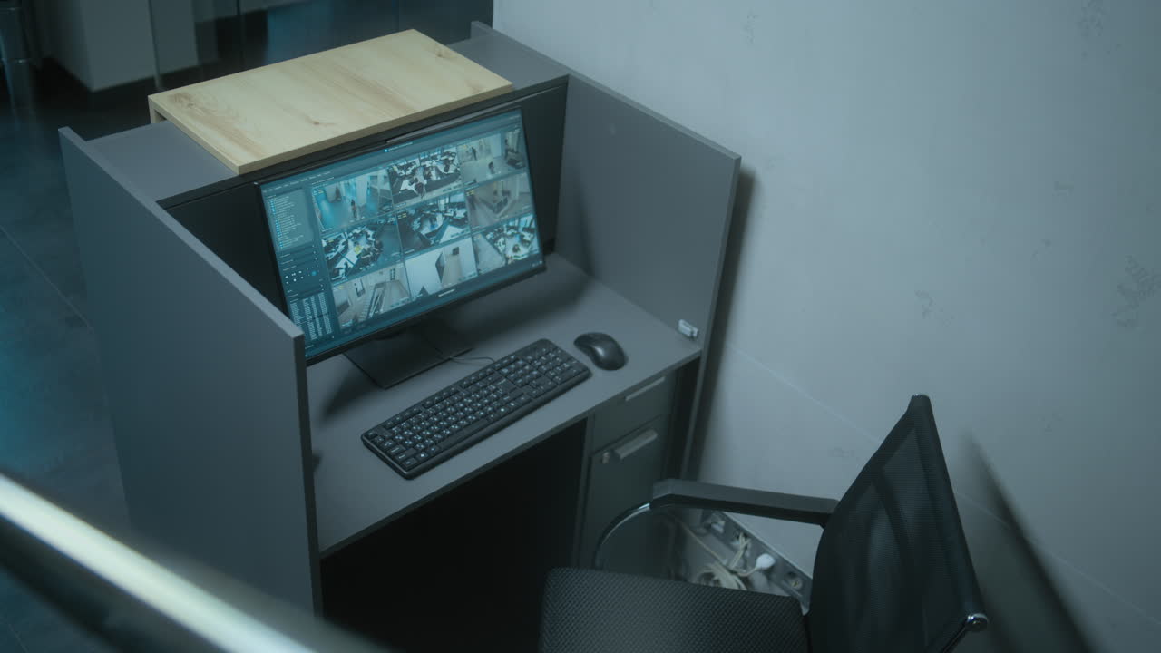 Security Surveillance Desk