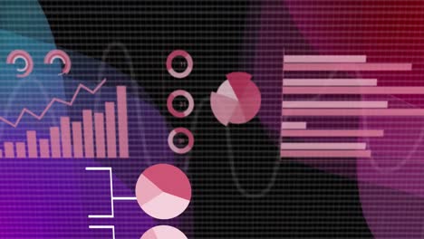 Animation-of-financial-data-processing-over-grid