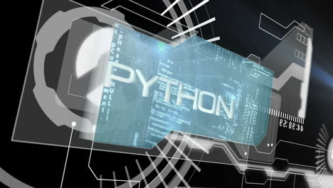 interfaz digital con lenguaje de codificación