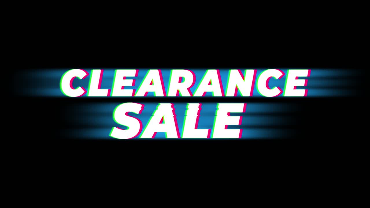 Clearance Sale Graphic Design