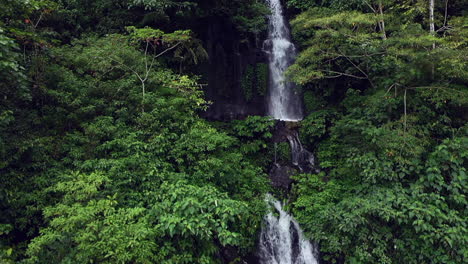 magical elevated waterfalls of banyumala bali indonesia