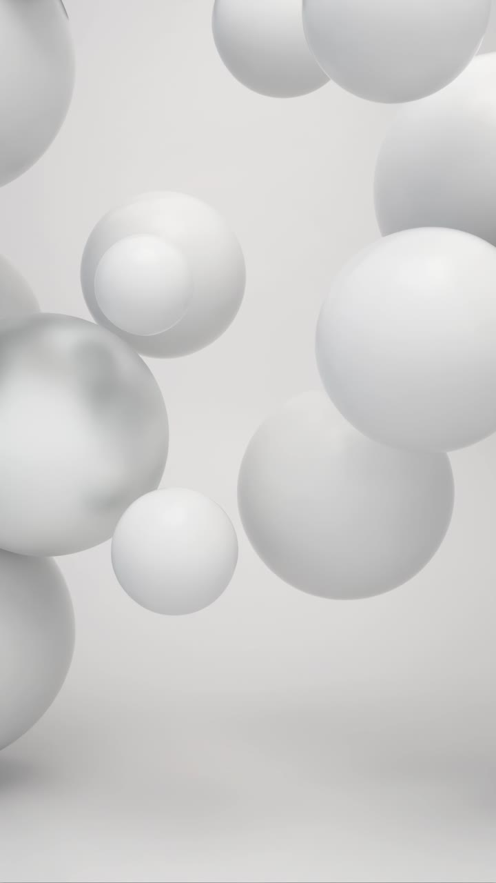 Abstract White Spheres