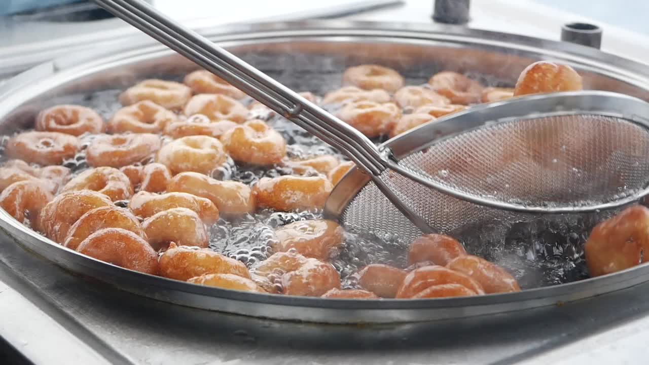 cocinar rosquillas de lokma turcas