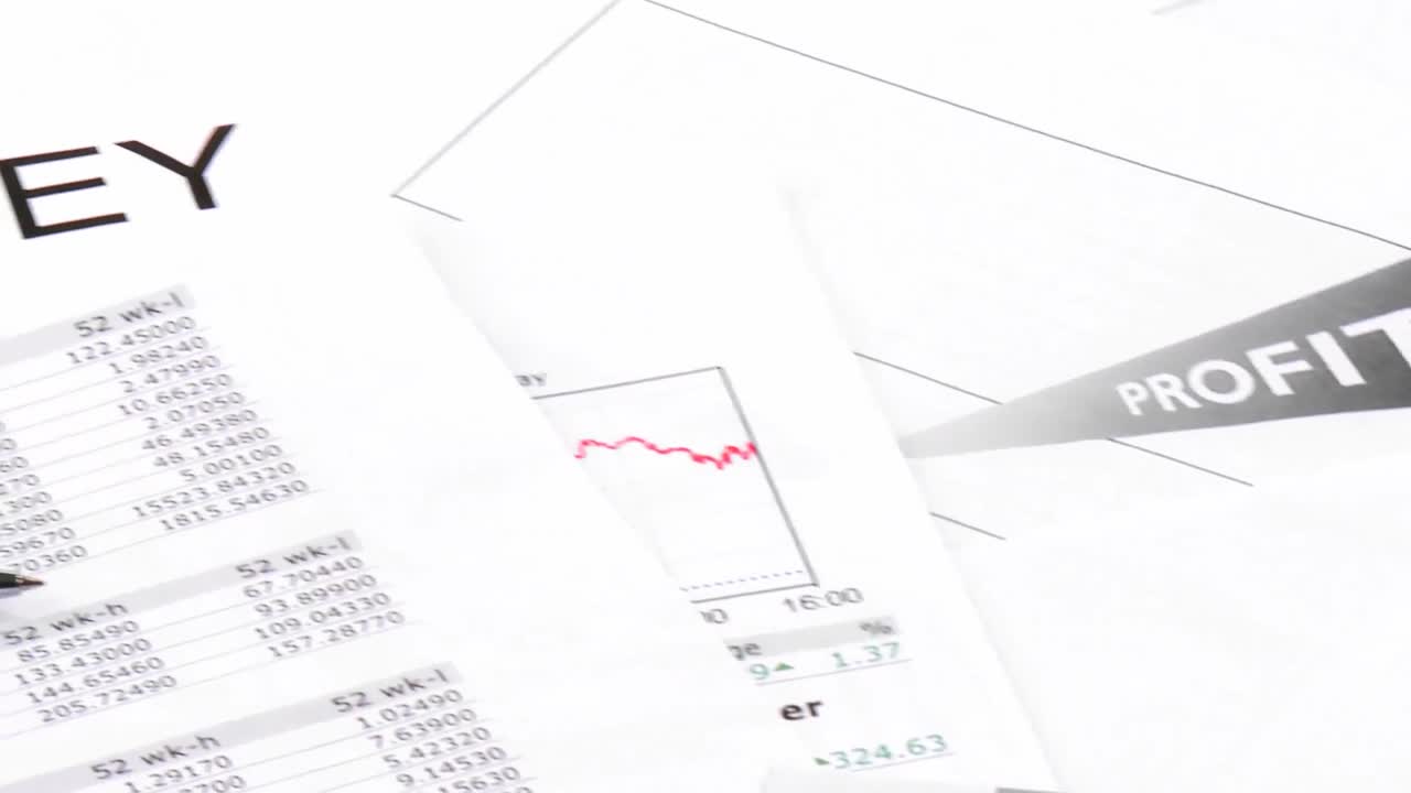 이윤과 세금을 계산하는 영상