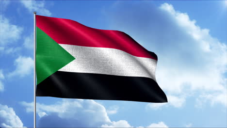 la bandera de sudán