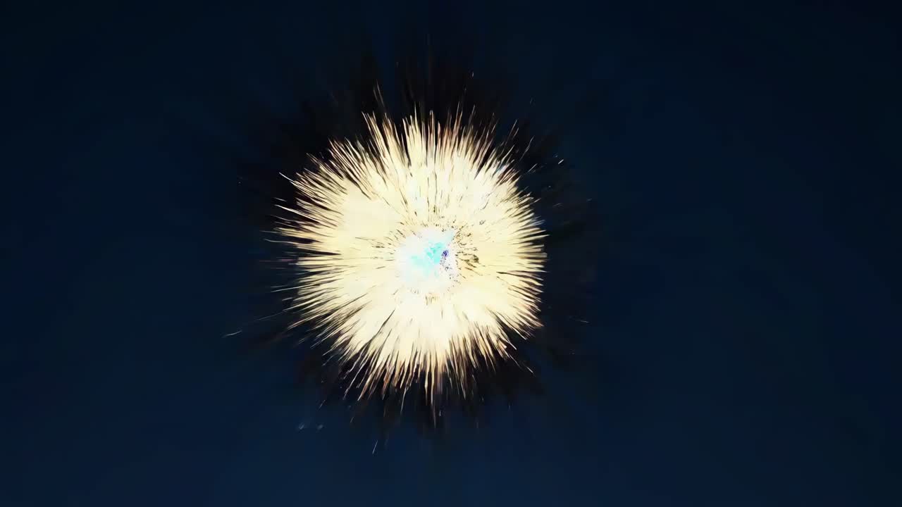 explosión abstracta de luz y partículas