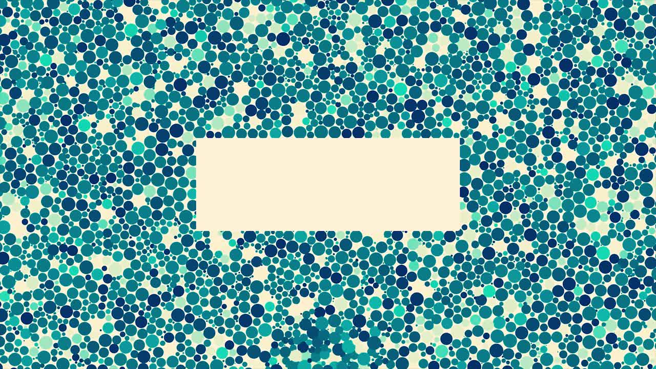 추상적인 푸른색 원 패턴 배경