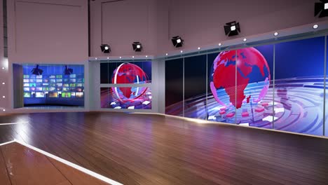 noticias del estudio de televisión virtual 3d