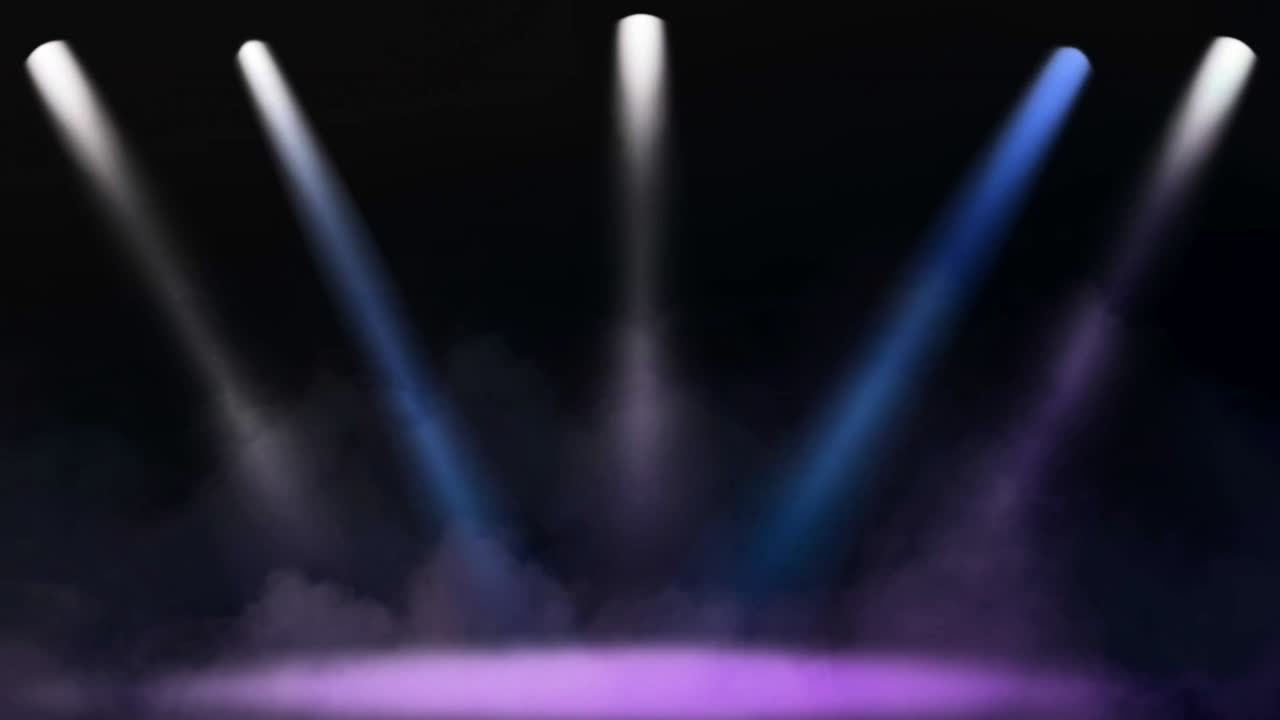stage lights animation