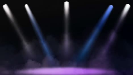stage lights animation
