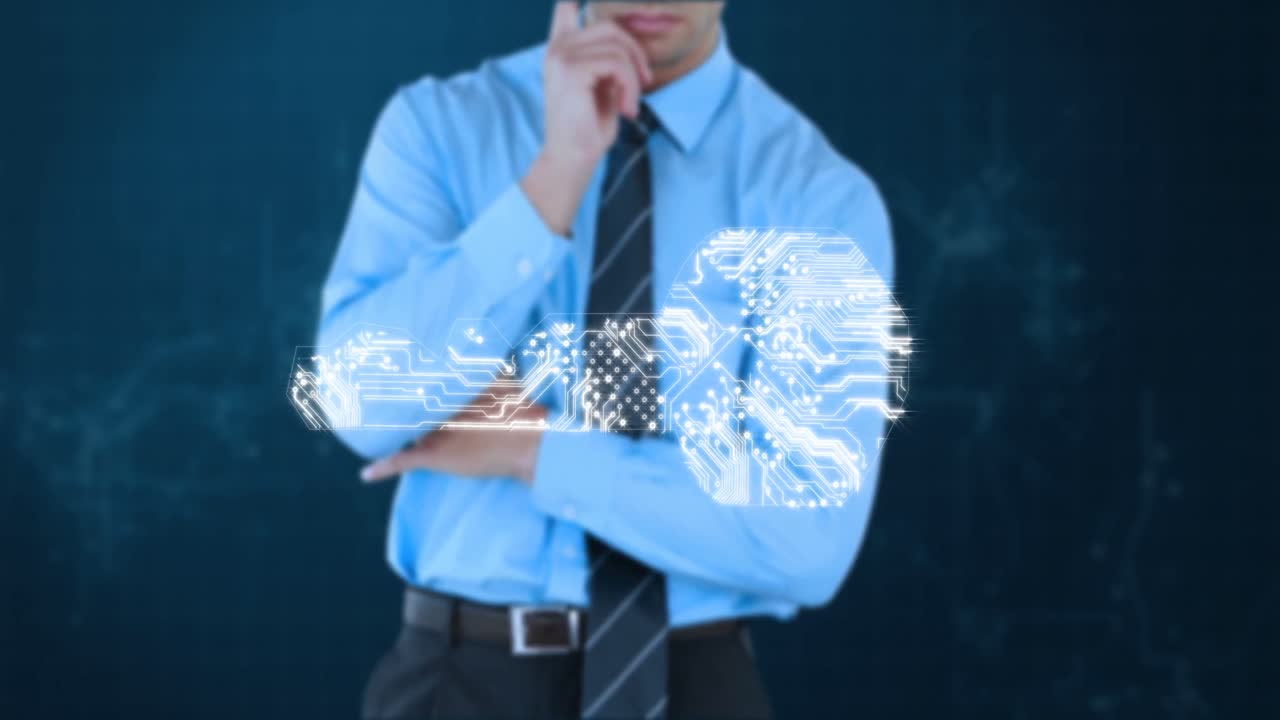 회로 연결 키의 개념 비디오