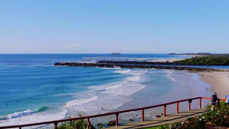 beautiful rainbow bay in duranbah, australia -wide