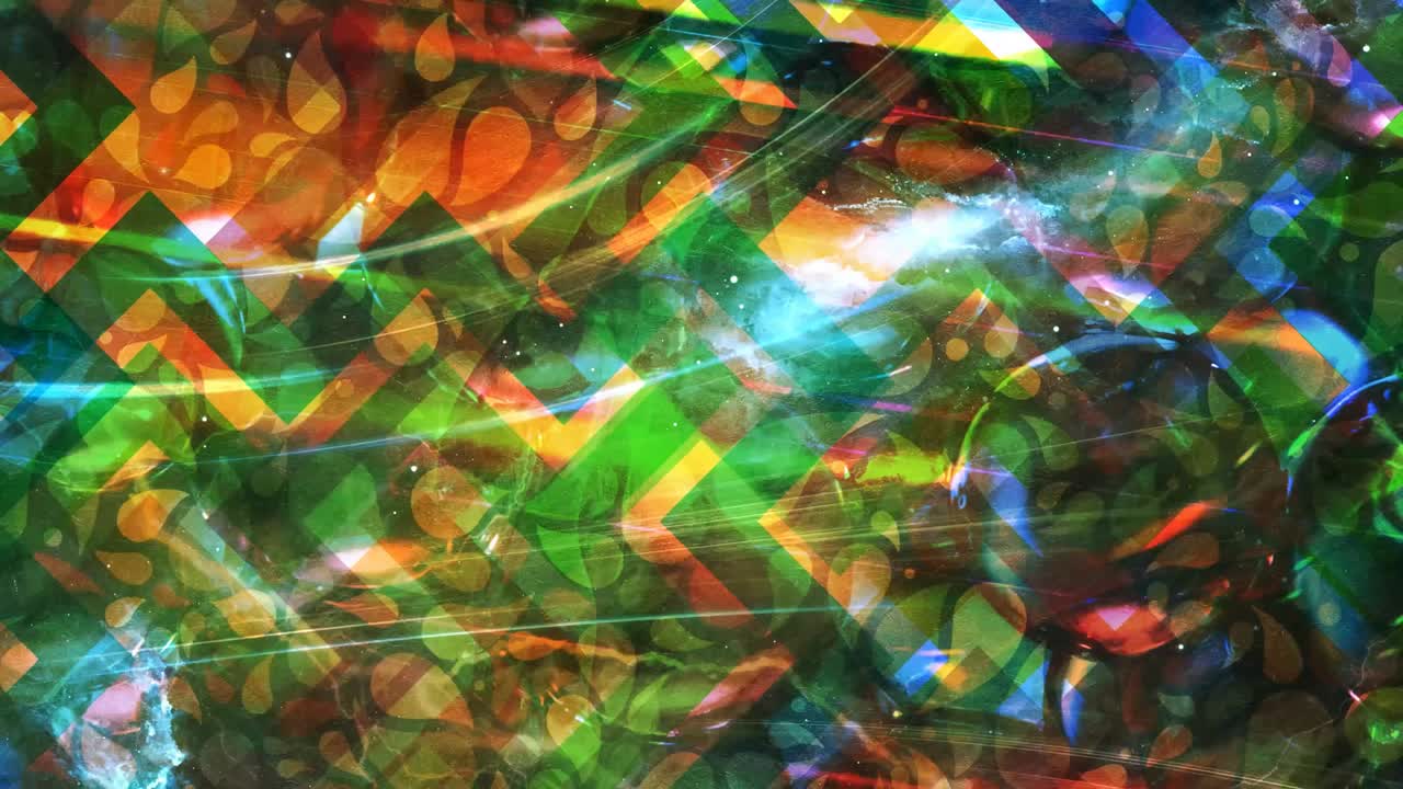 복잡한 움직이는 텍스처를 가진 추상적인 올리브 색상 - 4k 원활한 루프 모션 배경 애니메이션