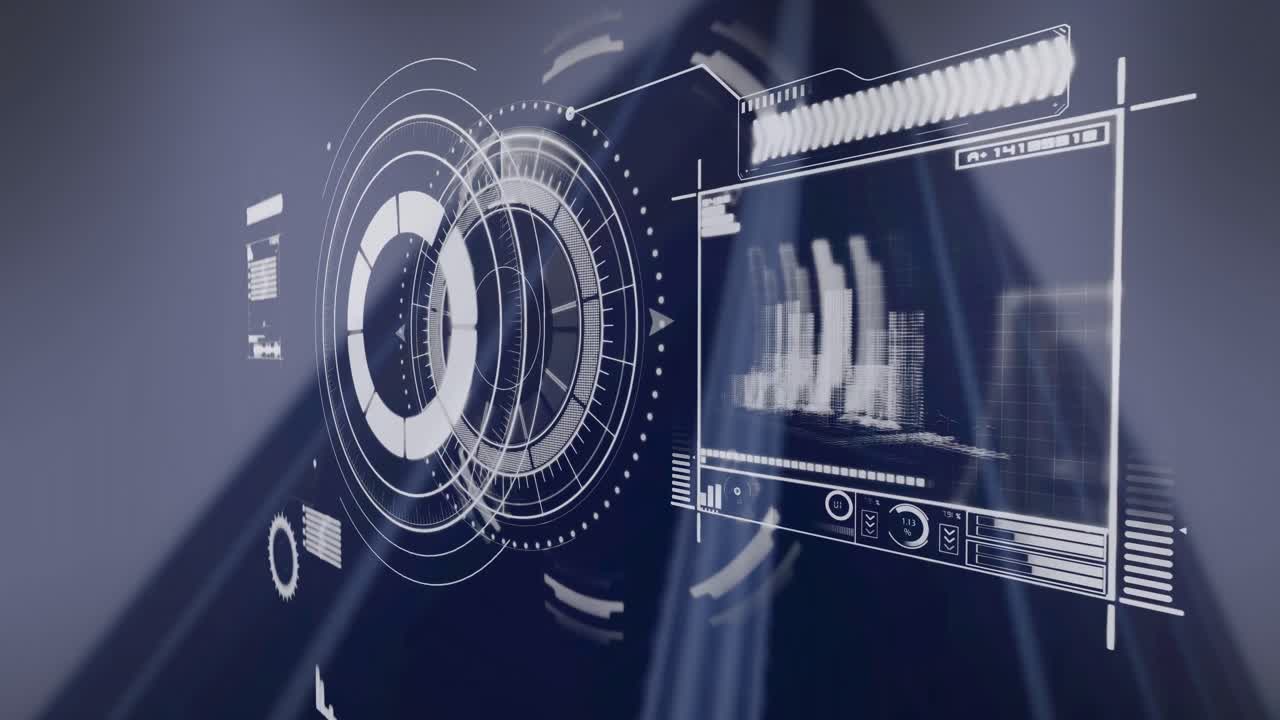 방 작업자 위에 움직이는 화면의 애니메이션