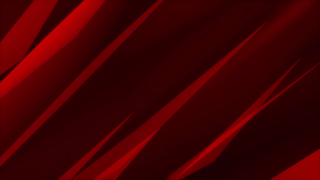 Abstract red moving lines on black background. Dynamic geometric lines create a modern, futuristic backdrop, ideal for technology, business, or corporate presentations. Seamless loop
