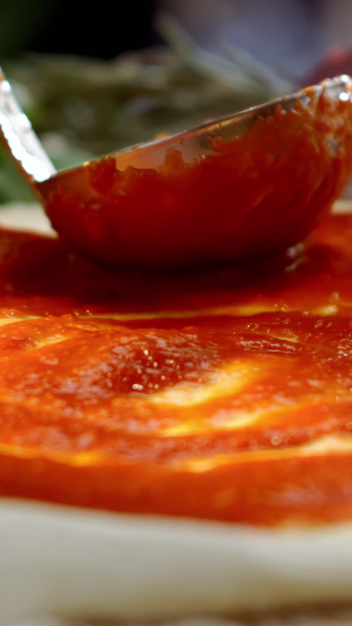 피자를 만드는 것