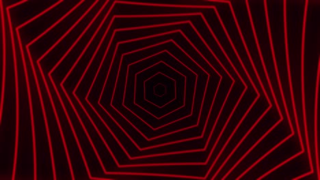movimiento de hexágonos rojos bucle capaz de fondo de movimiento. fondo para títulos e imágenes, corporativo, negocio, plantillas de presentación para editar
