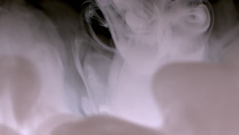 White-Smoke-with-Black-Background