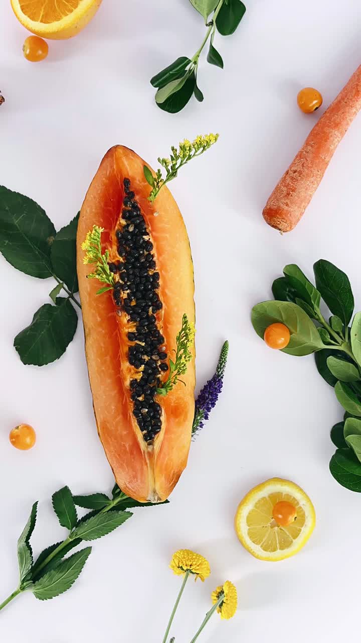 Fresh Fruit and Vegetable Arrangement