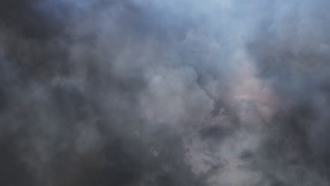 view of lightning storm background 4k