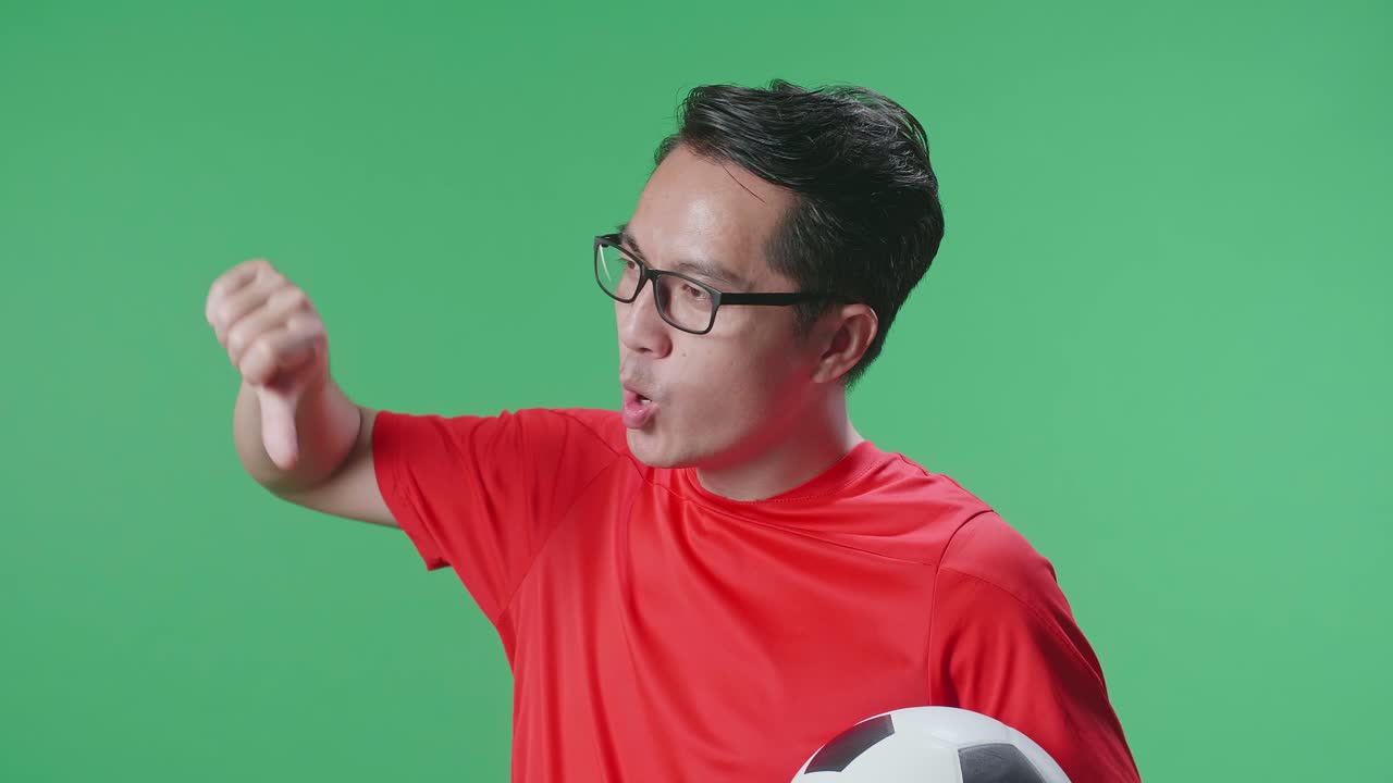 실망한 축구 팬