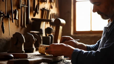 goldsmith at work