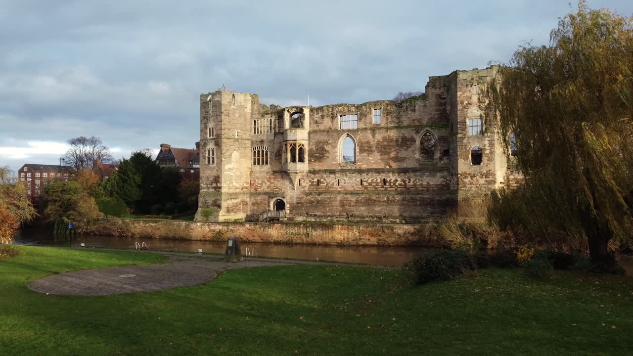 Historic Castle Ruins Landscape