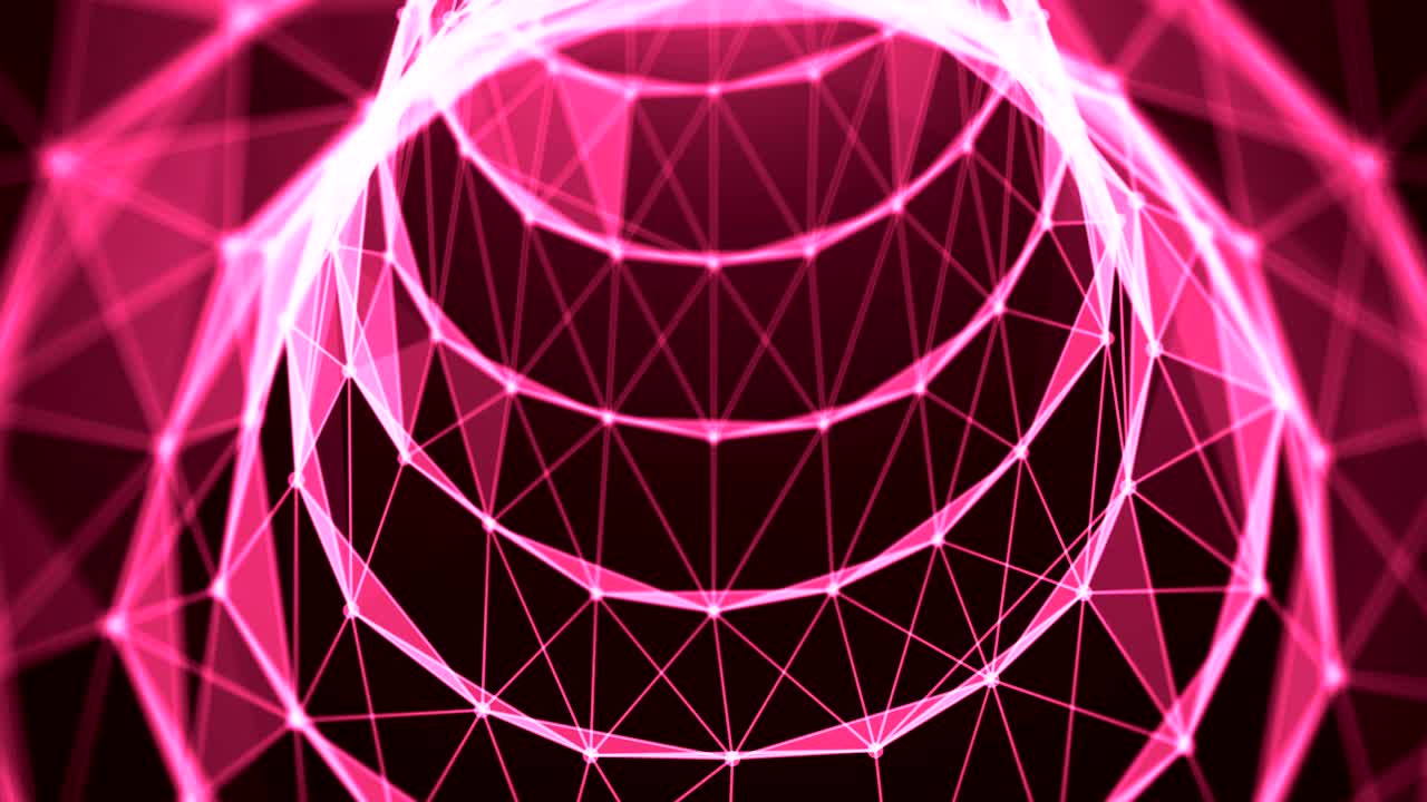 Journey in data tunnel. Speed motion inside fibre optic cable. Abstract background