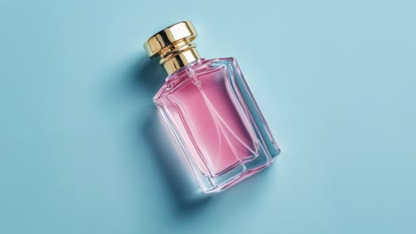 pink perfume bottle