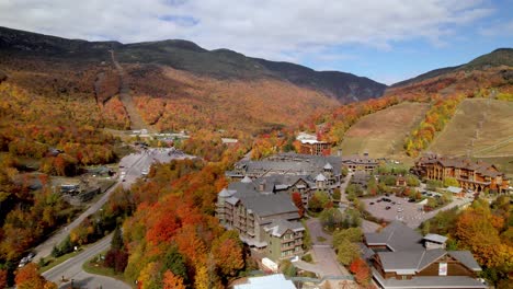 new construction at stowe ski resort in stowe vermont