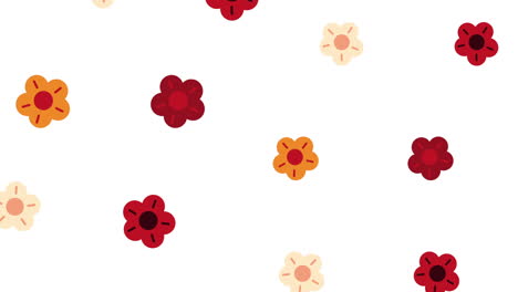 chinese flowers decorations pattern background