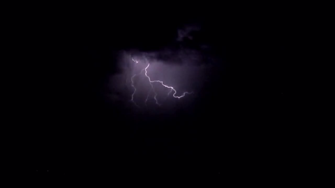 Realistic lightning isolate on black background.