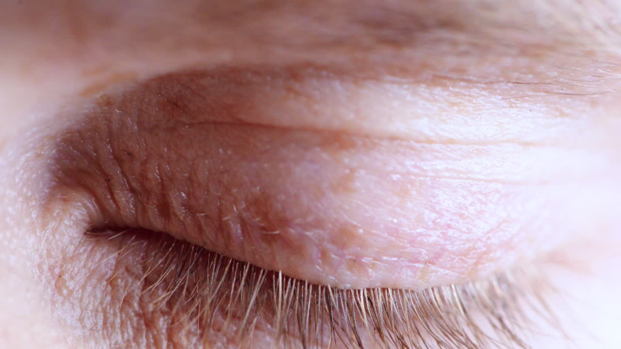 여성, 눈과 시력의 매크로