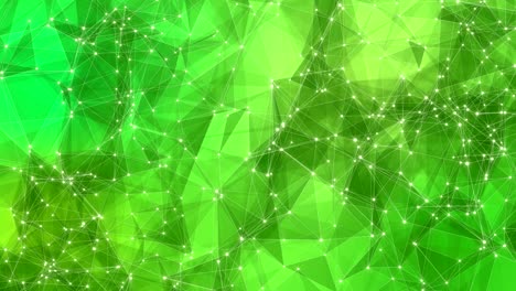 fondo de movimiento de bucle abstracto plexo dinámico tecnología futurista. renderizado en 3d