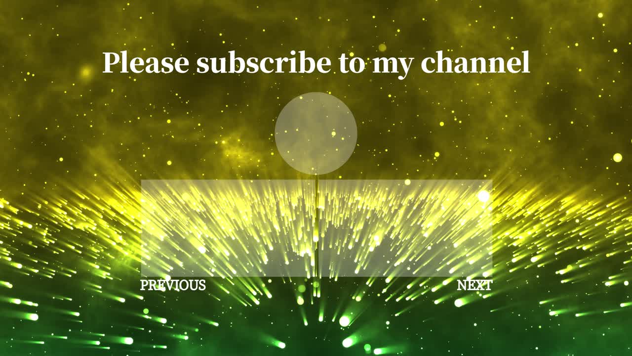 환상적인 라이트 엔드 카드 엔딩 스크린 모션 그래픽