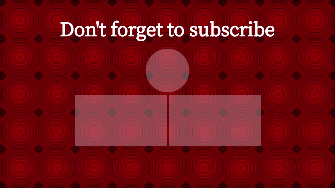 칼레이도스코프 패턴 엔드 카드 엔딩 스크린 모션 그래픽