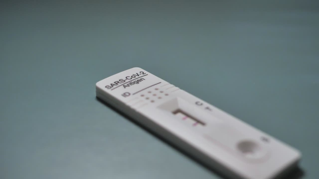 Covid rapid antigen test positive result