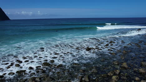 northernmost best surf spot at unstad in northern norway in lofoten