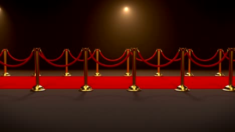 red carpet, looping animation with alpha mask