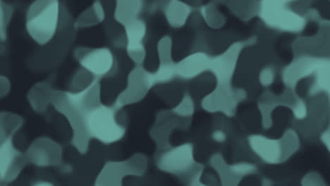 looping animations of a green and black liquid camouflage like pattern