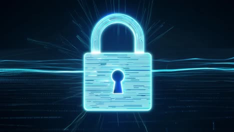 padlock representing security and data protection