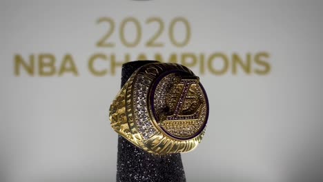 los angeles lakers 2020 nba championship ring