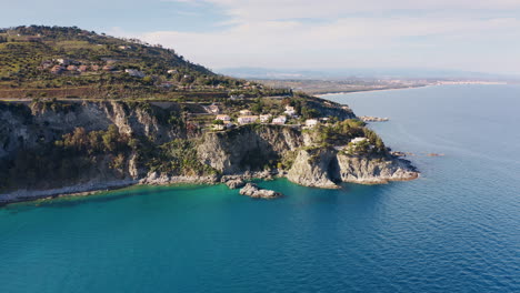 pietragrande cliff in calabria