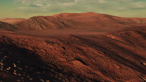 hermosas dunas de arena en el desierto del sáhara al atardecer