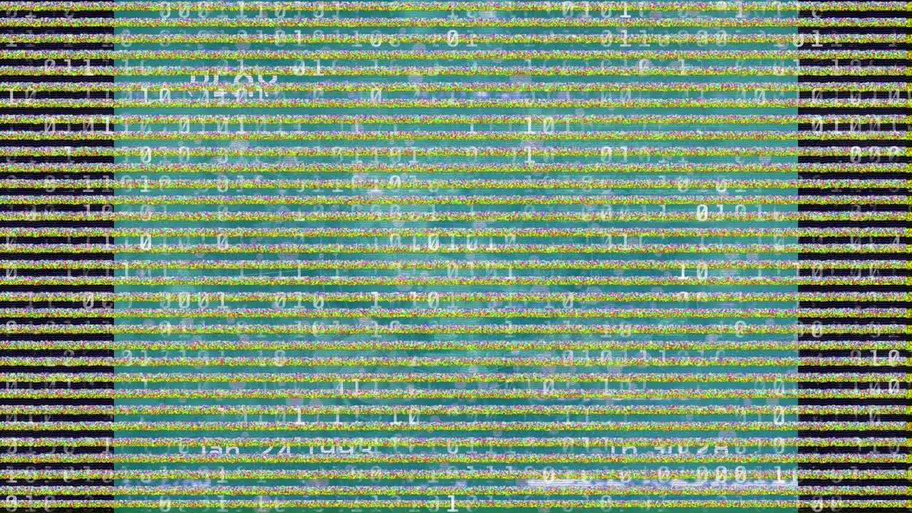 바이너리 코딩을 통한 간섭의 애니메이션