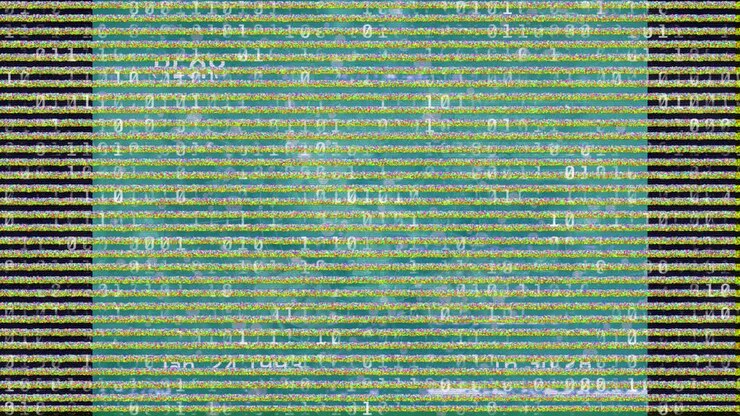 Animation of interference over binary coding