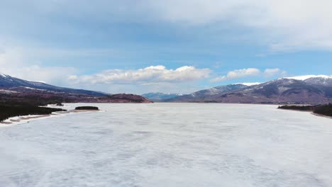 dillon reservoir lake, 콜로라도, 미국