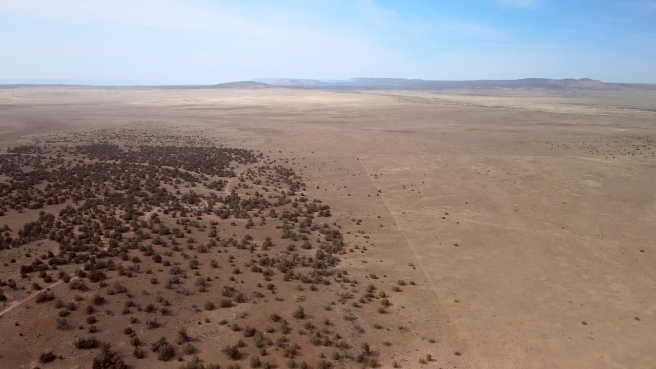 황폐한 죽음의 계곡의 영화와 풍경 드론  ⁇