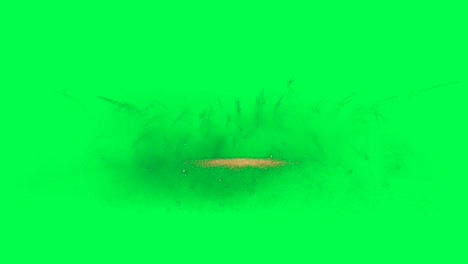 explosion vfx green screen